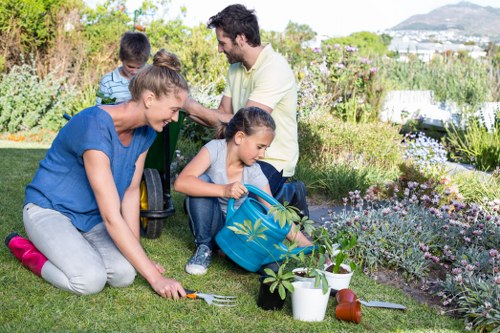 Green waste and woodchip prepared for responsible removal